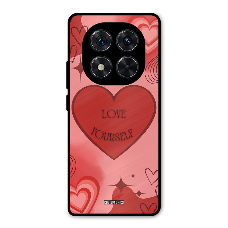 Love Yourself Redmi Note 14 Pro Mobile Back Cover - Cute PrintShield Case