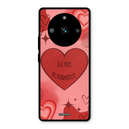 Love Yourself Realme 11 Pro Plus Mobile Back Cover - Cute PrintShield Case