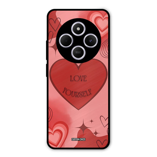 Love Yourself Poco C75 Mobile Back Cover - Cute PrintShield Case