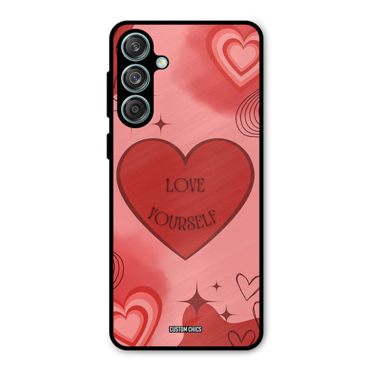 Love Yourself Samsung Galaxy M55 5G Mobile Back Cover - Cute PrintShield Case