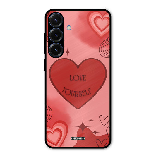 Love Yourself Samsung Galaxy S25 Plus Mobile Back Cover - Cute PrintShield Case