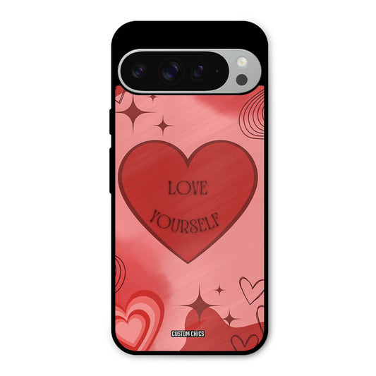 Love Yourself Google Pixel 9 Pro XL Mobile Back Cover - Cute PrintShield Case