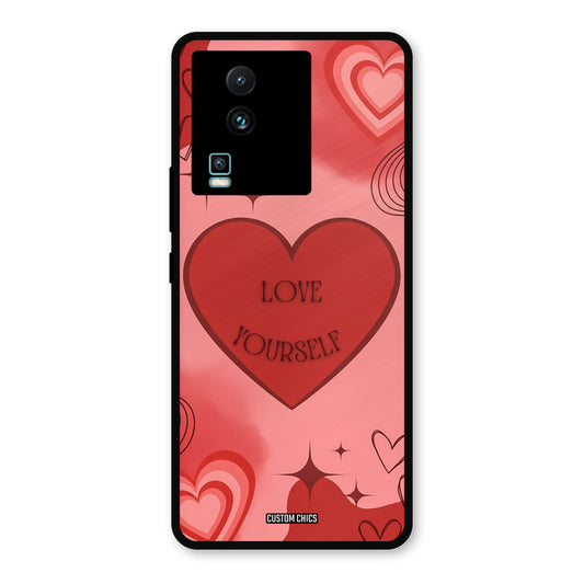Love Yourself IQOO Neo 7 Pro Mobile Back Cover - Cute PrintShield Case