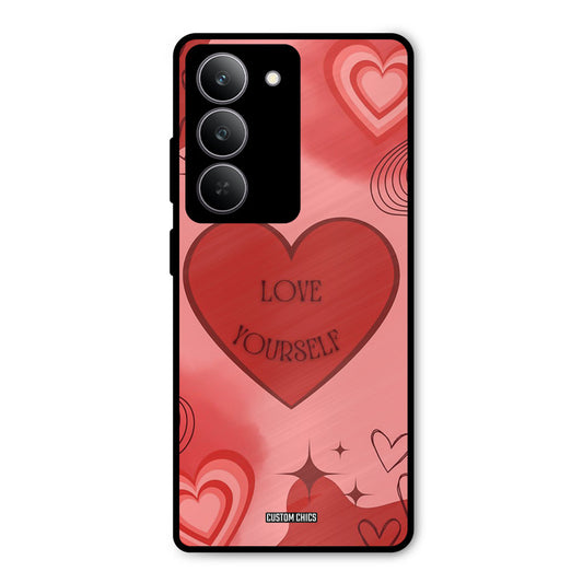 Love Yourself Realme 14x Mobile Back Cover - Cute PrintShield Case