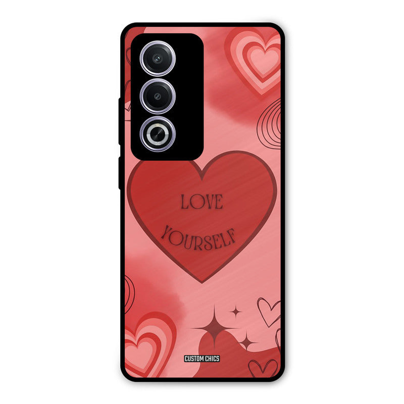 Love Yourself Oppo K12x Mobile Back Cover - Cute PrintShield Case
