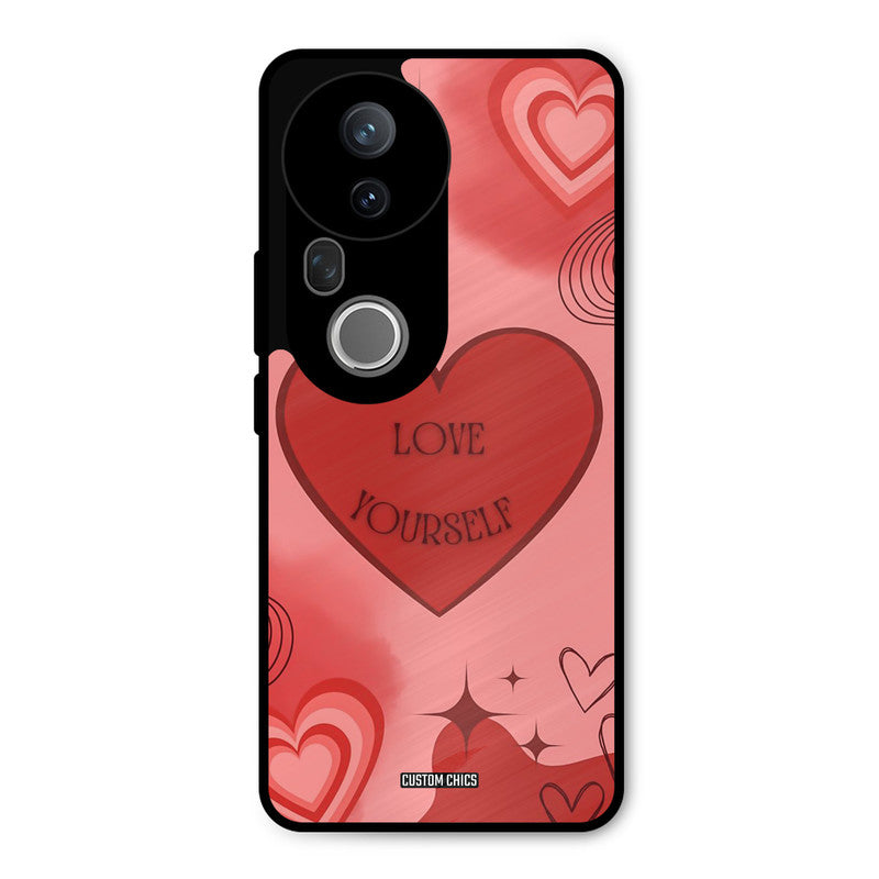 Love Yourself Vivo T4 Ultra Mobile Back Cover - Cute PrintShield Case