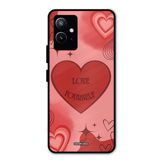Love Yourself Vivo Y75 5G Mobile Back Cover - Cute PrintShield Case