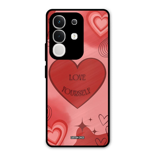 Love Yourself Vivo T4x Mobile Back Cover - Cute PrintShield Case