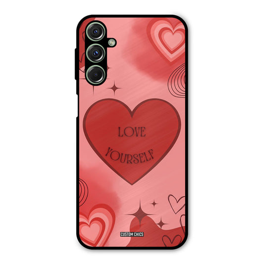 Love Yourself Samsung Galaxy M34 Mobile Back Cover - Cute PrintShield Case