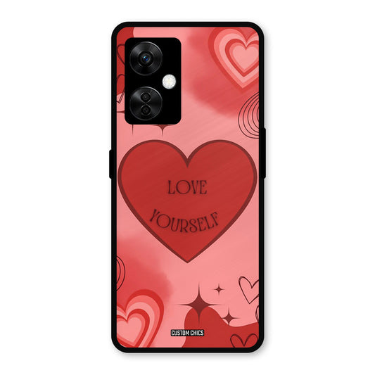 Love Yourself OnePlus Nord CE 3 Lite Mobile Back Cover - Cute PrintShield Case