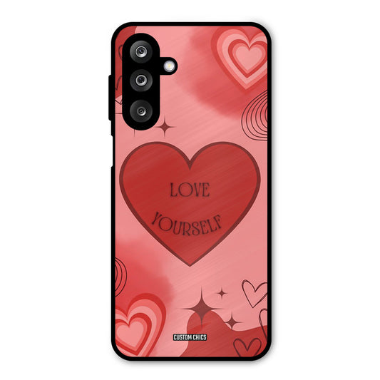 Love Yourself Samsung Galaxy M36 Mobile Back Cover - Cute PrintShield Case