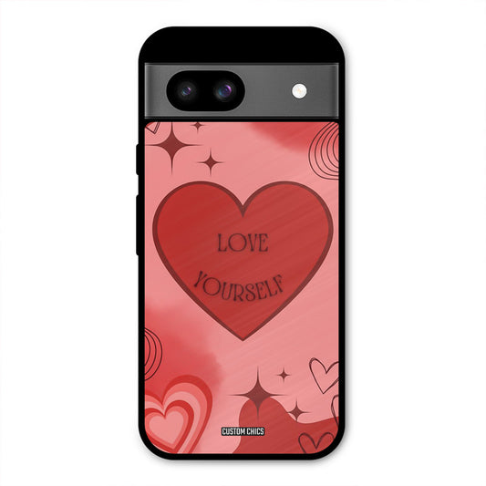 Love Yourself Google Pixel 8a Mobile Back Cover - Cute PrintShield Case