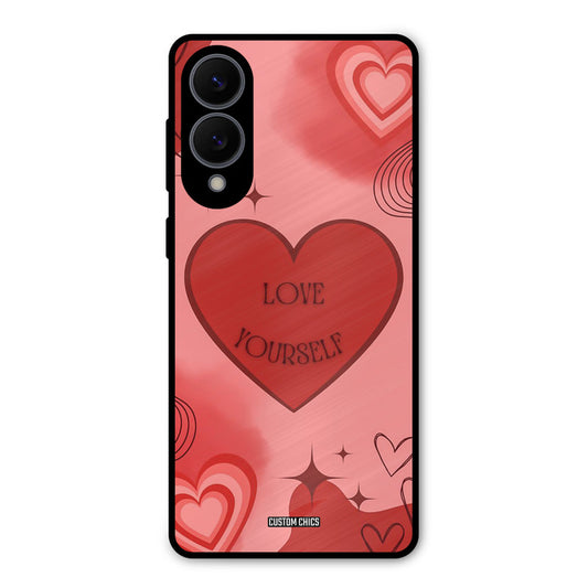 Love Yourself Samsung Galaxy S25 Edge Mobile Back Cover - Cute PrintShield Case
