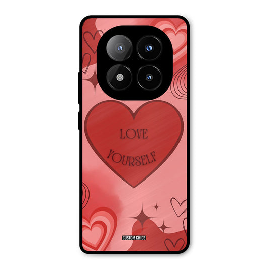 Love Yourself Redmi Note 14 Pro Plus 5G Mobile Back Cover - Cute PrintShield Case