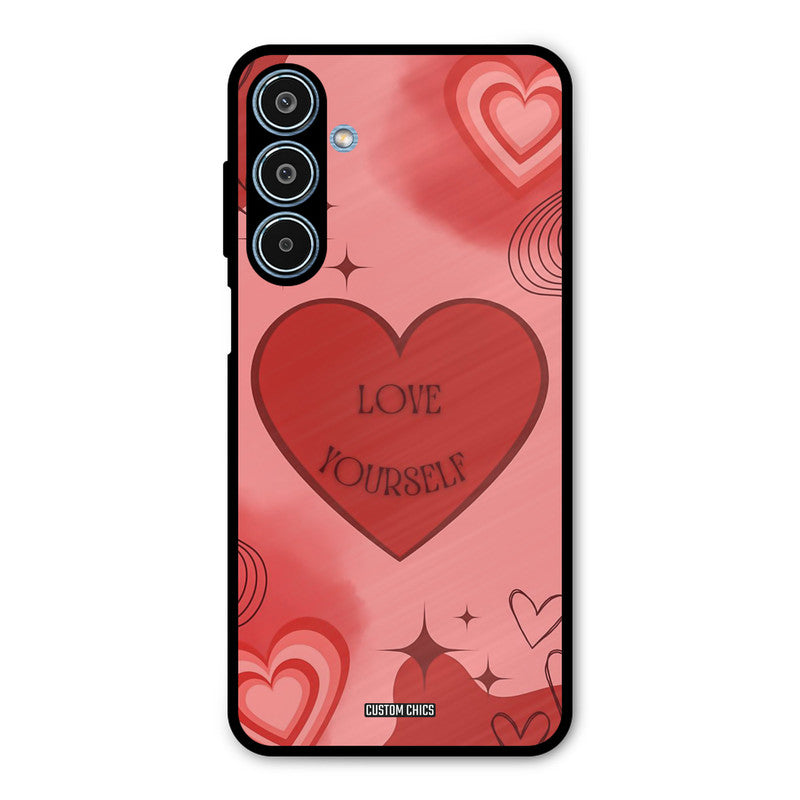 Love Yourself Samsung Galaxy M35 5G Mobile Back Cover - Cute PrintShield Case