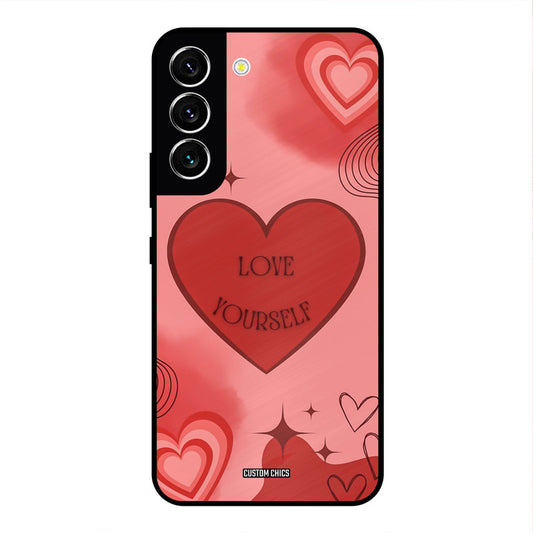 Love Yourself Samsung Galaxy S22 Mobile Back Cover - Cute PrintShield Case