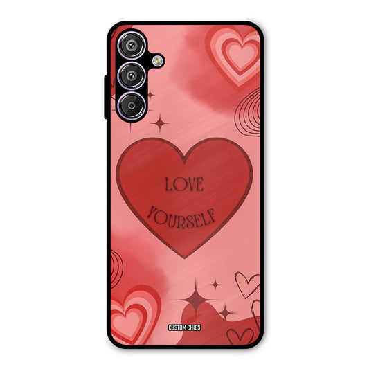 Love Yourself Samsung Galaxy F15 Mobile Back Cover - Cute PrintShield Case