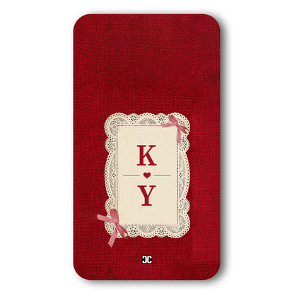 Lovers Initials Case – Premium PrintShield Mobile Cover