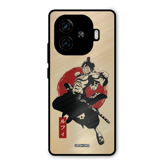 Luffy Painting iQoo Z9 Turbo Mobile Back Cover - Anime PrintShield Case