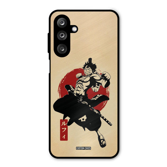 Luffy Painting Samsung Galaxy M36 Mobile Back Cover - Anime PrintShield Case