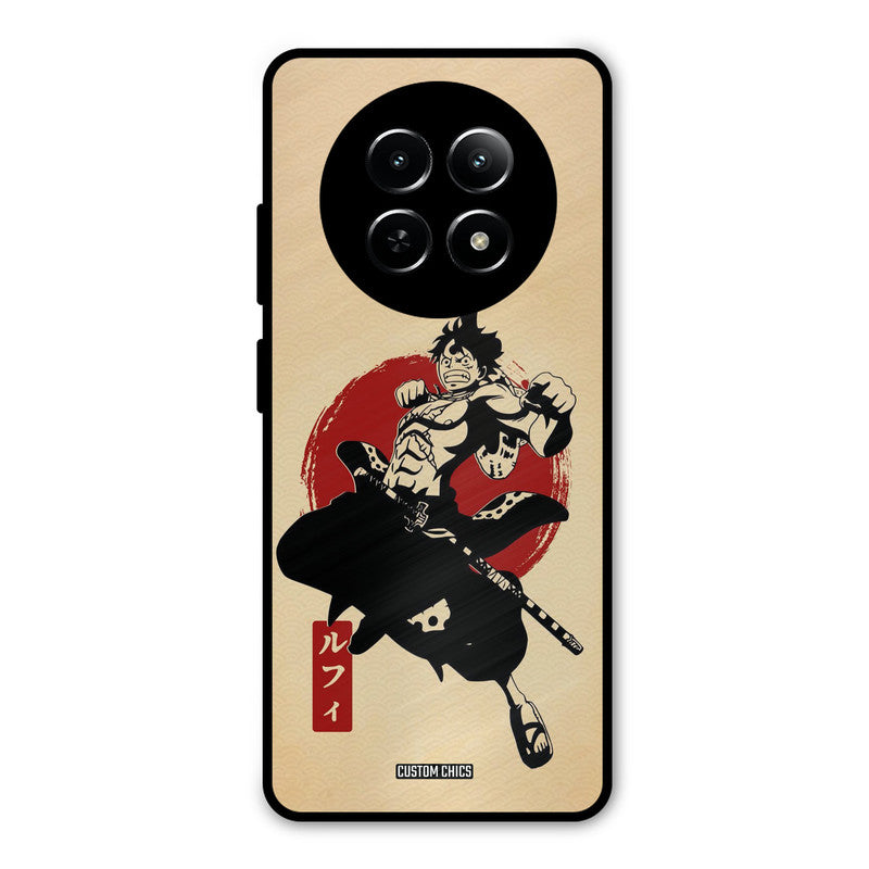 Luffy Painting Realme Narzo N65 Mobile Back Cover - Anime PrintShield Case