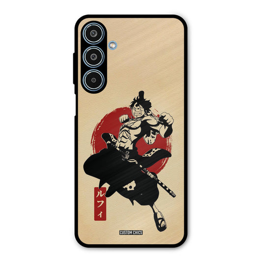 Luffy Painting Samsung Galaxy M35 5G Mobile Back Cover - Anime PrintShield Case