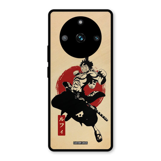 Luffy Painting Realme Narzo 60 Pro Mobile Back Cover - Anime PrintShield Case