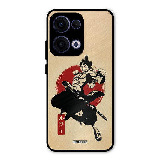Luffy Painting Oppo Reno 13 5G Mobile Back Cover - Anime PrintShield Case