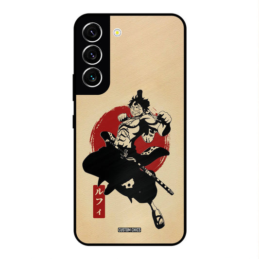 Luffy Painting Samsung Galaxy S22 Mobile Back Cover - Anime PrintShield Case