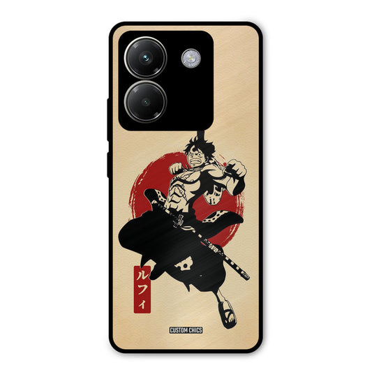 Luffy Painting Poco M7 Pro Mobile Back Cover - Anime PrintShield Case