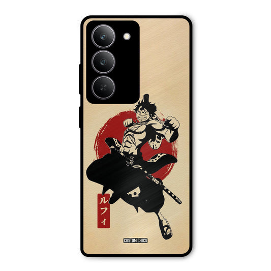 Luffy Painting Realme 14x Mobile Back Cover - Anime PrintShield Case