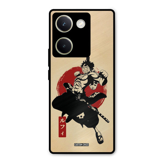 Luffy Painting Vivo Y200 Pro Mobile Back Cover - Anime PrintShield Case