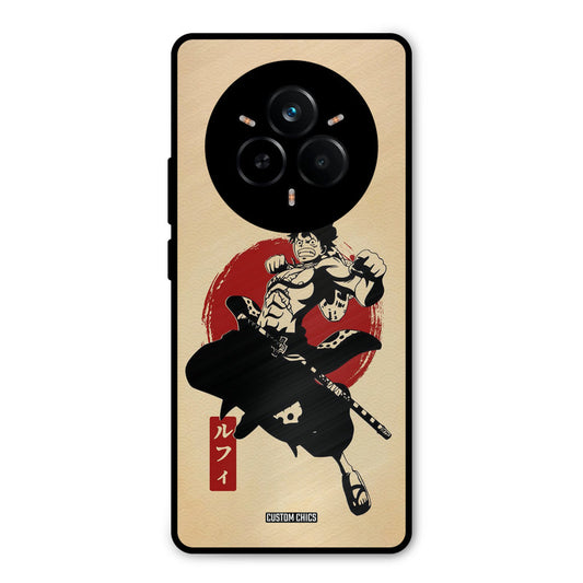 Luffy Painting Realme 14 Pro Mobile Back Cover - Anime PrintShield Case