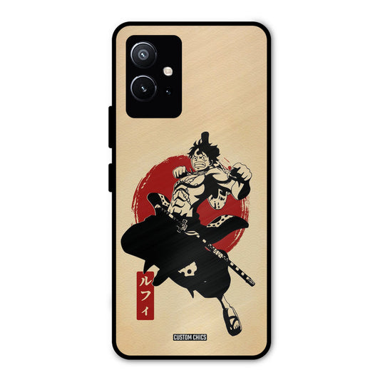 Luffy Painting Vivo Y75 5G Mobile Back Cover - Anime PrintShield Case