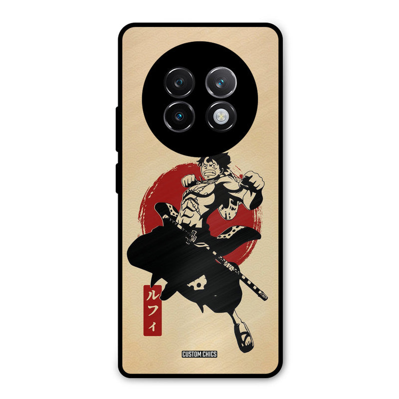 Luffy Painting Realme 13 Plus Mobile Back Cover - Anime PrintShield Case