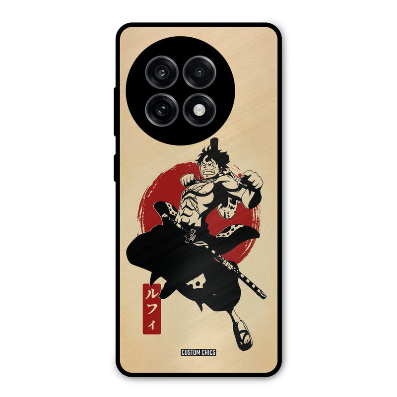 Luffy Painting OnePlus 13R Mobile Back Cover - Anime PrintShield Case
