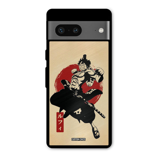Luffy Painting Google Pixel 7 Mobile Back Cover - Anime PrintShield Case