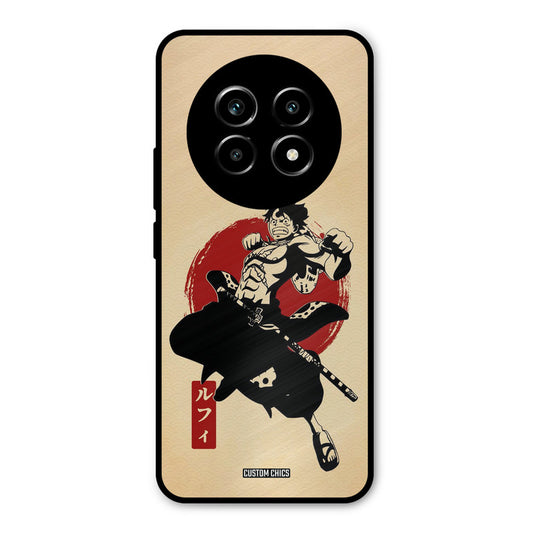 Luffy Painting Realme 13 Pro Mobile Back Cover - Anime PrintShield Case