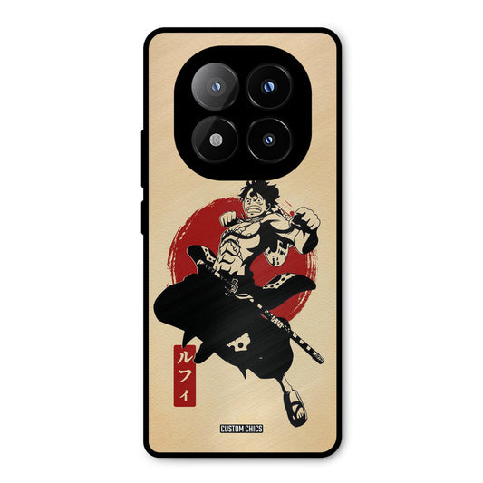 Luffy Painting Redmi Note 14 Pro Plus 5G Mobile Back Cover - Anime PrintShield Case