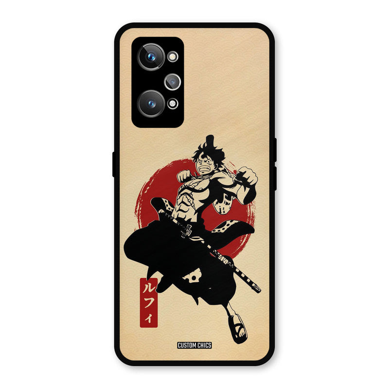 Luffy Painting Realme GT Neo 2 Mobile Back Cover - Anime PrintShield Case
