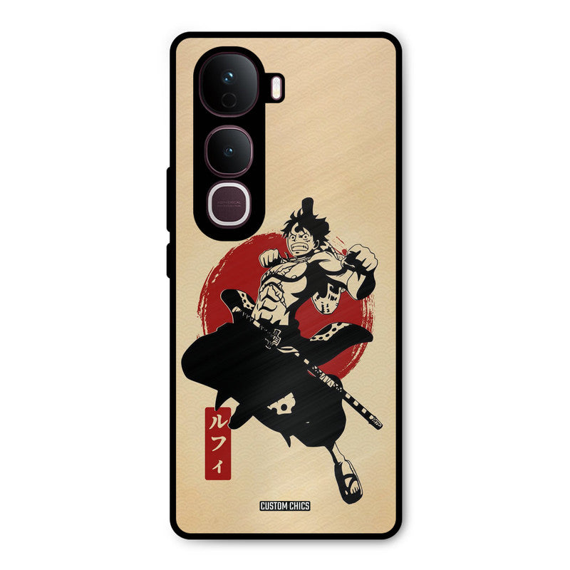 Luffy Painting Vivo Y400 Pro Mobile Back Cover - Anime PrintShield Case