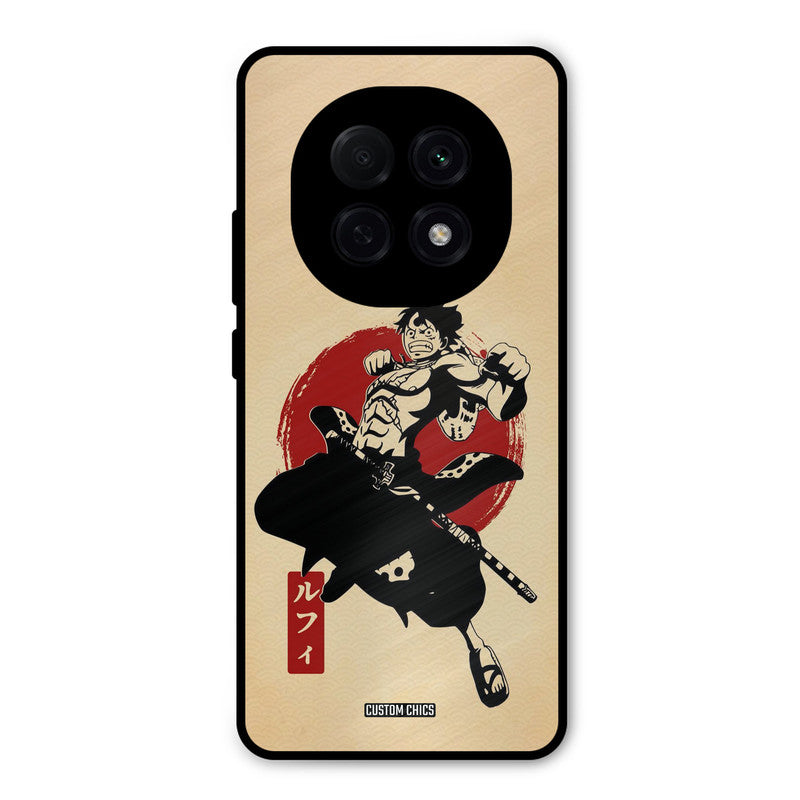 Luffy Painting Oppo F29 Pro Mobile Back Cover - Anime PrintShield Case