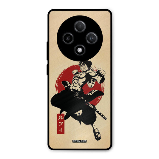 Luffy Painting Oppo F27 Pro Plus 5G Mobile Back Cover - Anime PrintShield Case