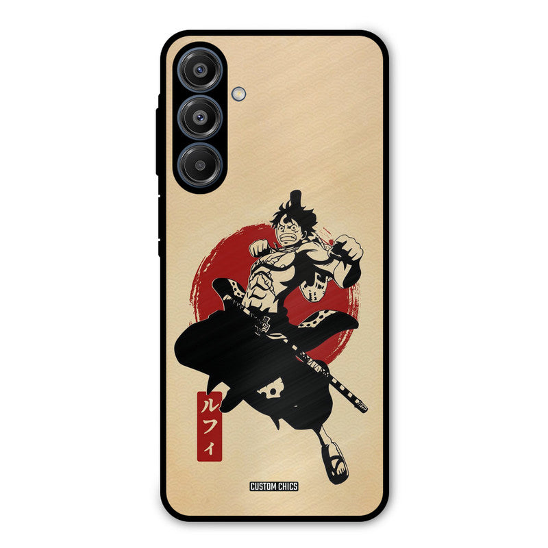 Luffy Painting Samsung Galaxy A16 5G Mobile Back Cover - Anime PrintShield Case
