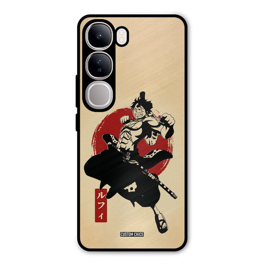 Luffy Painting Vivo Y300 Mobile Back Cover - Anime PrintShield Case