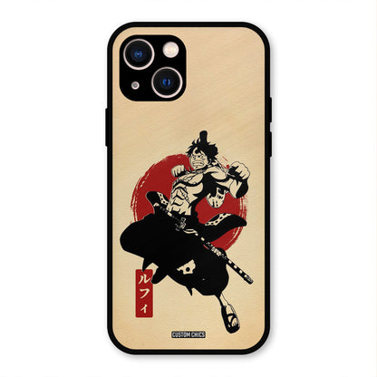 Luffy Painting iPhone 13 Mobile Back Cover - Anime PrintShield Case