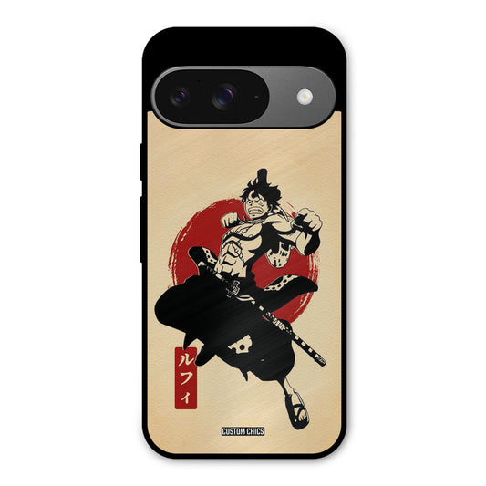 Luffy Painting Google Pixel 9 Mobile Back Cover - Anime PrintShield Case