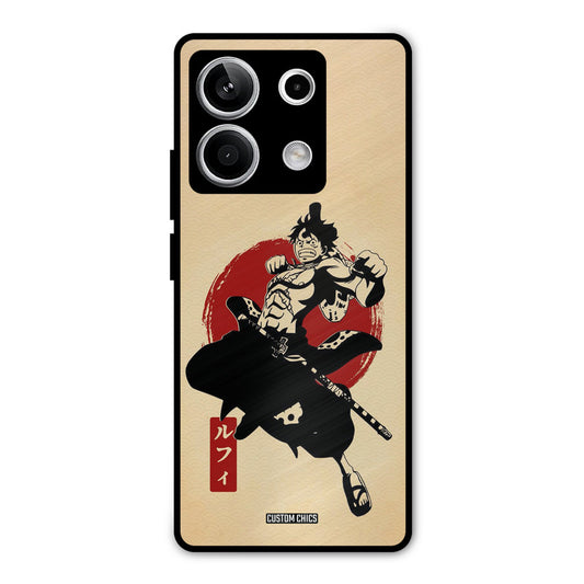 Luffy Painting Redmi Note 13 5G Mobile Back Cover - Anime PrintShield Case