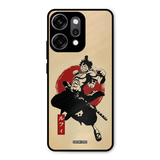 Luffy Painting Oppo Reno 14 Pro Mobile Back Cover - Anime PrintShield Case