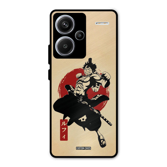 Luffy Painting Redmi Note 13 Pro Plus Mobile Back Cover - Anime PrintShield Case